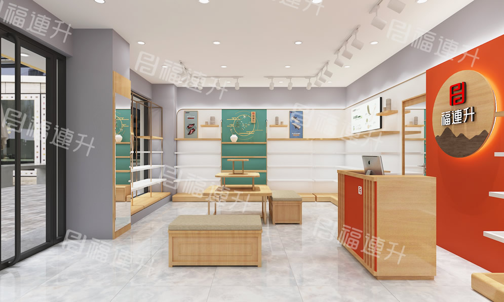 福連升休閑鞋專賣店效果圖5