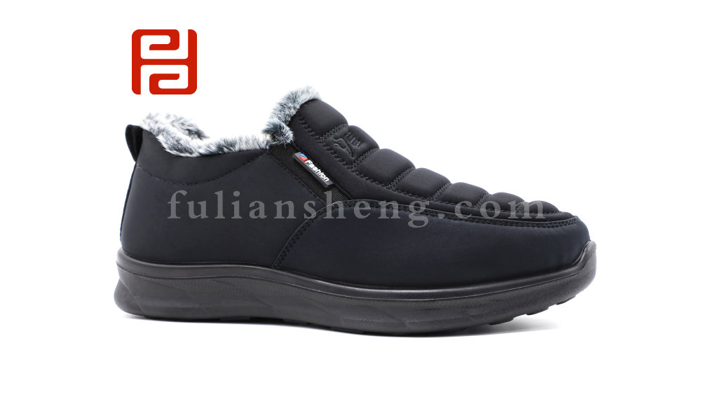 福連升冬季新款休閑生活男鞋舒適休閑養(yǎng)生鞋