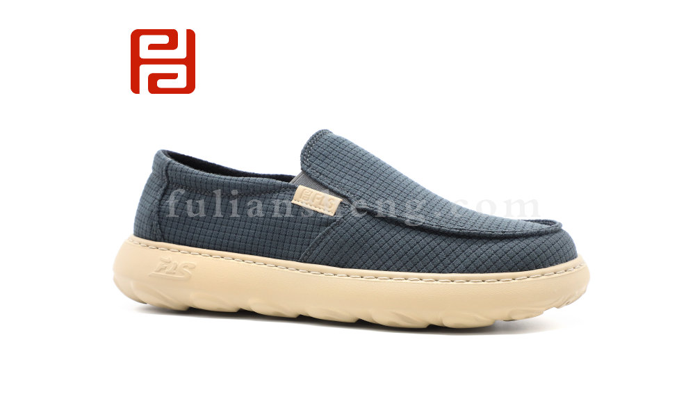 福連升冬季新款休閑生活男鞋舒適休閑鞋超輕鞋