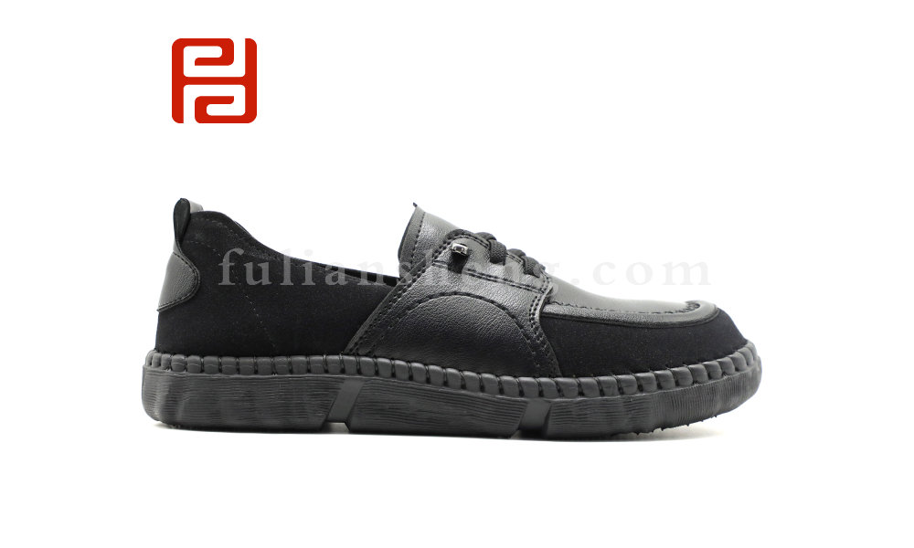 福連升春秋單鞋休閑生活女鞋舒適休閑手縫鞋