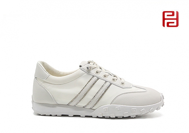 福連升春季女鞋平底休閑百搭小白鞋板鞋學(xué)生鞋