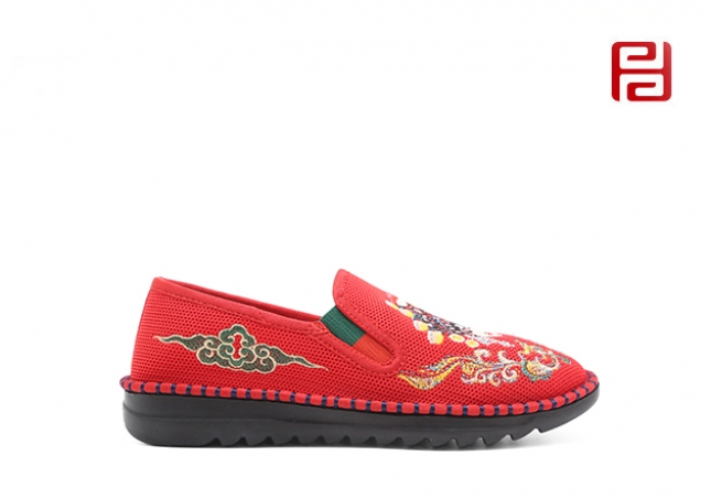 福連升老北京布鞋國(guó)粹時(shí)尚潮鞋復(fù)古千層底女鞋