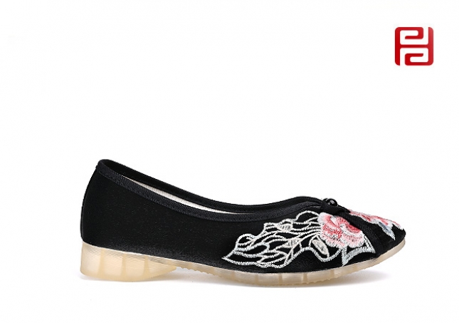 福連升春秋女鞋漢唐風(fēng)韻漢舞鞋中國風(fēng)老北京布鞋