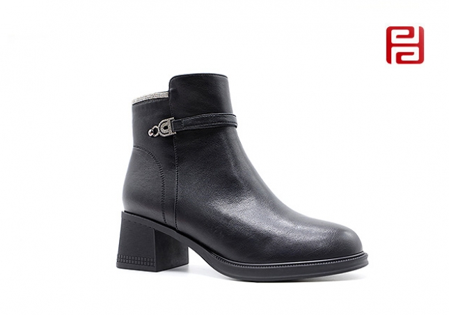 福連升冬季新款輕松工作女鞋魅力時(shí)裝鞋