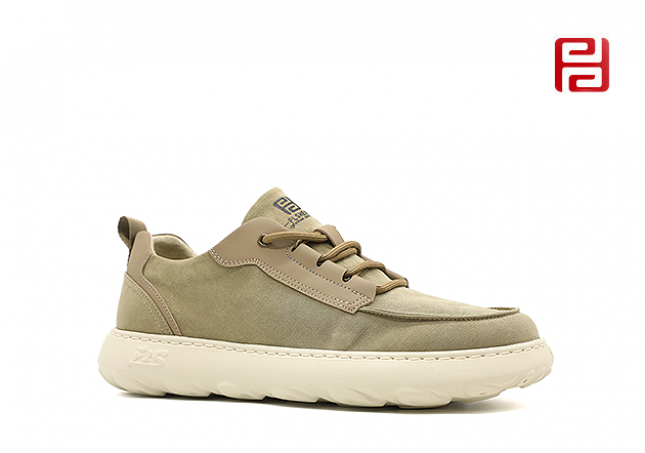 舒適休閑男鞋橡塑發(fā)泡鞋底3D緩震鞋墊棉麻里布