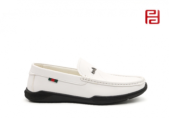 福連升男鞋休閑商務(wù)樂福鞋套腳豆豆鞋棉麻內(nèi)里舒適一腳蹬