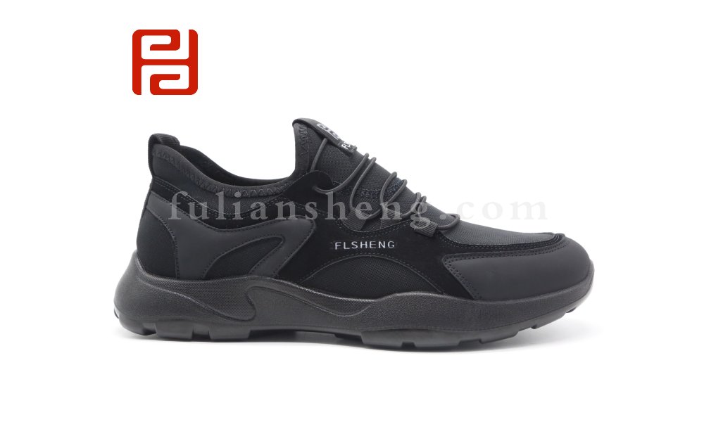 福連升春季男鞋拼色旅游鞋戶外休閑運動徒步鞋